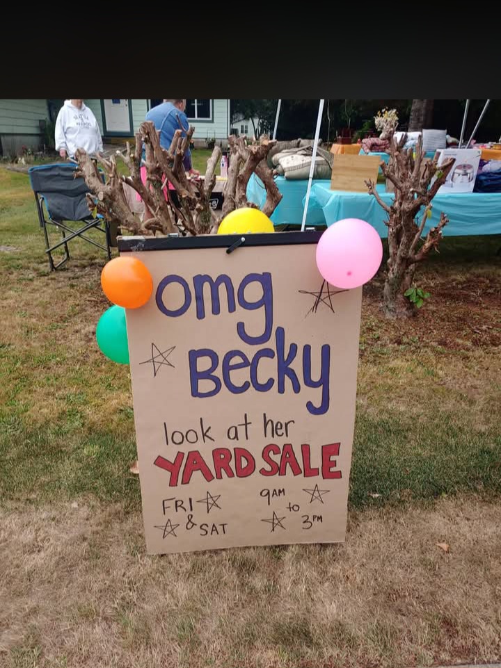 Garage sale photo